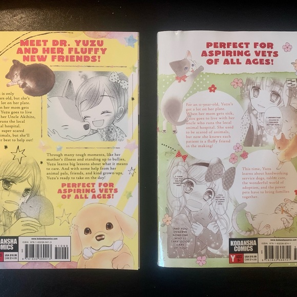 Yuzu the Pet Vet Manga - Volumes 1 & 2 - Picture 2 of 7